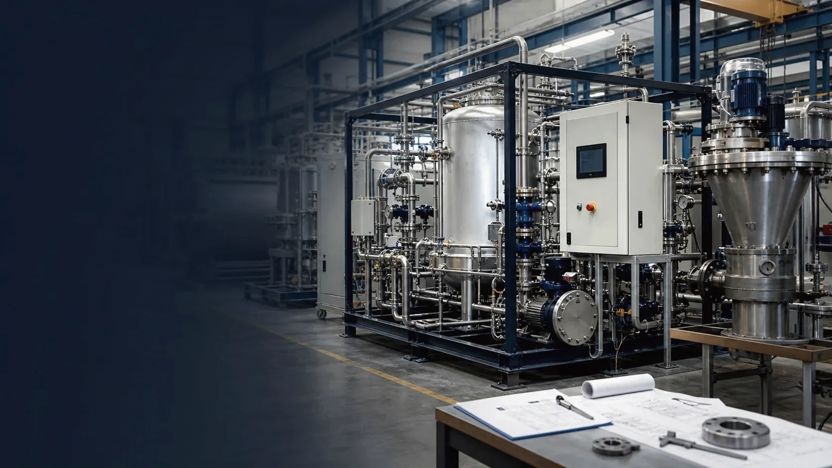 Environmental & Water Treatment equipment scene