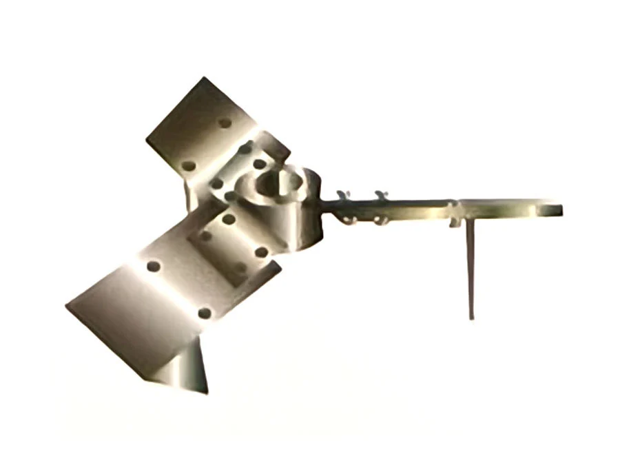 Three-Pitched-Blade Detachable Stabilized Open Turbine Agitator