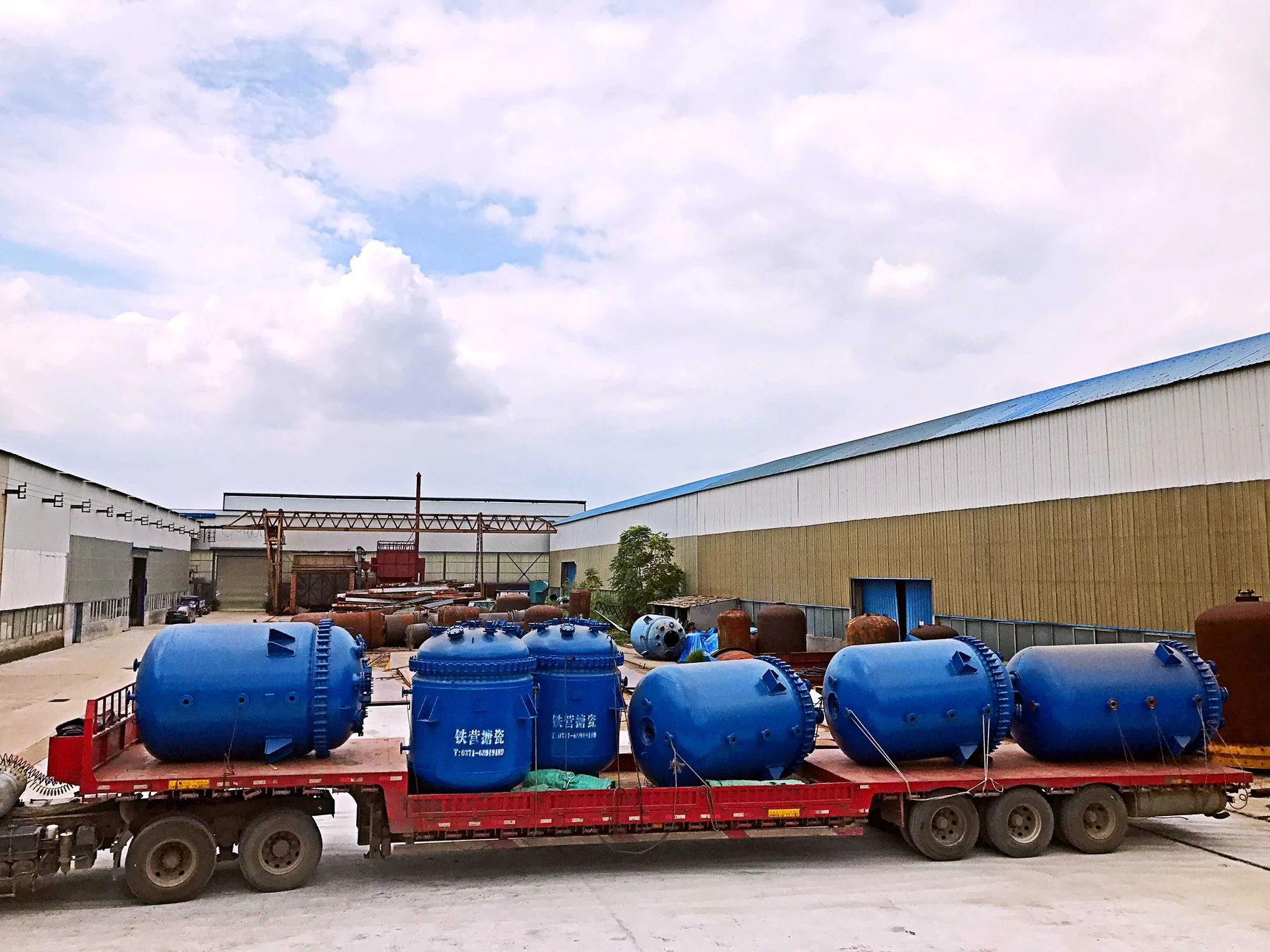 Glass-Lined Reactor